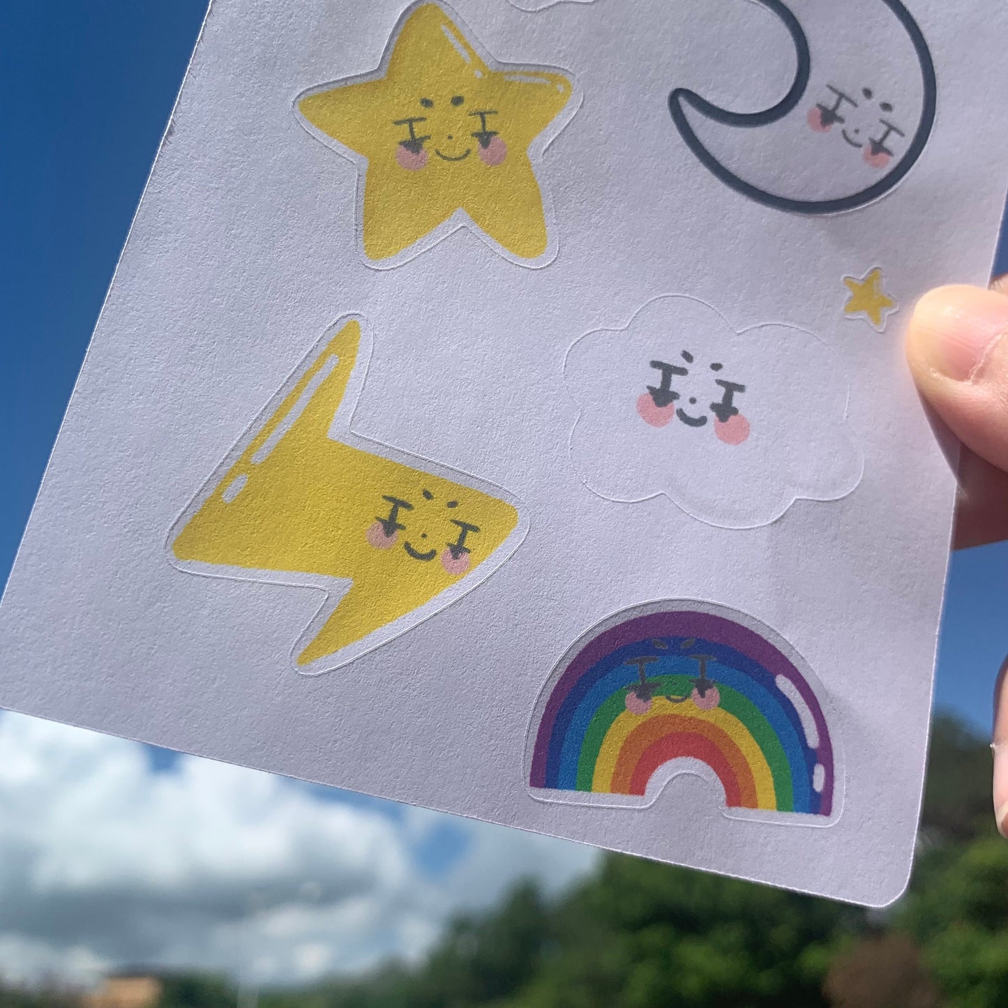 【MATTE | Sticker sheet】 Weather天氣