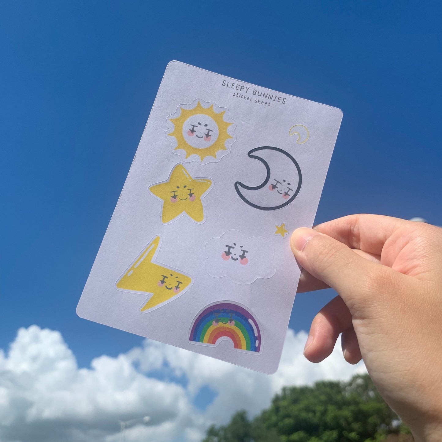 【MATTE | Sticker sheet】 Weather天氣