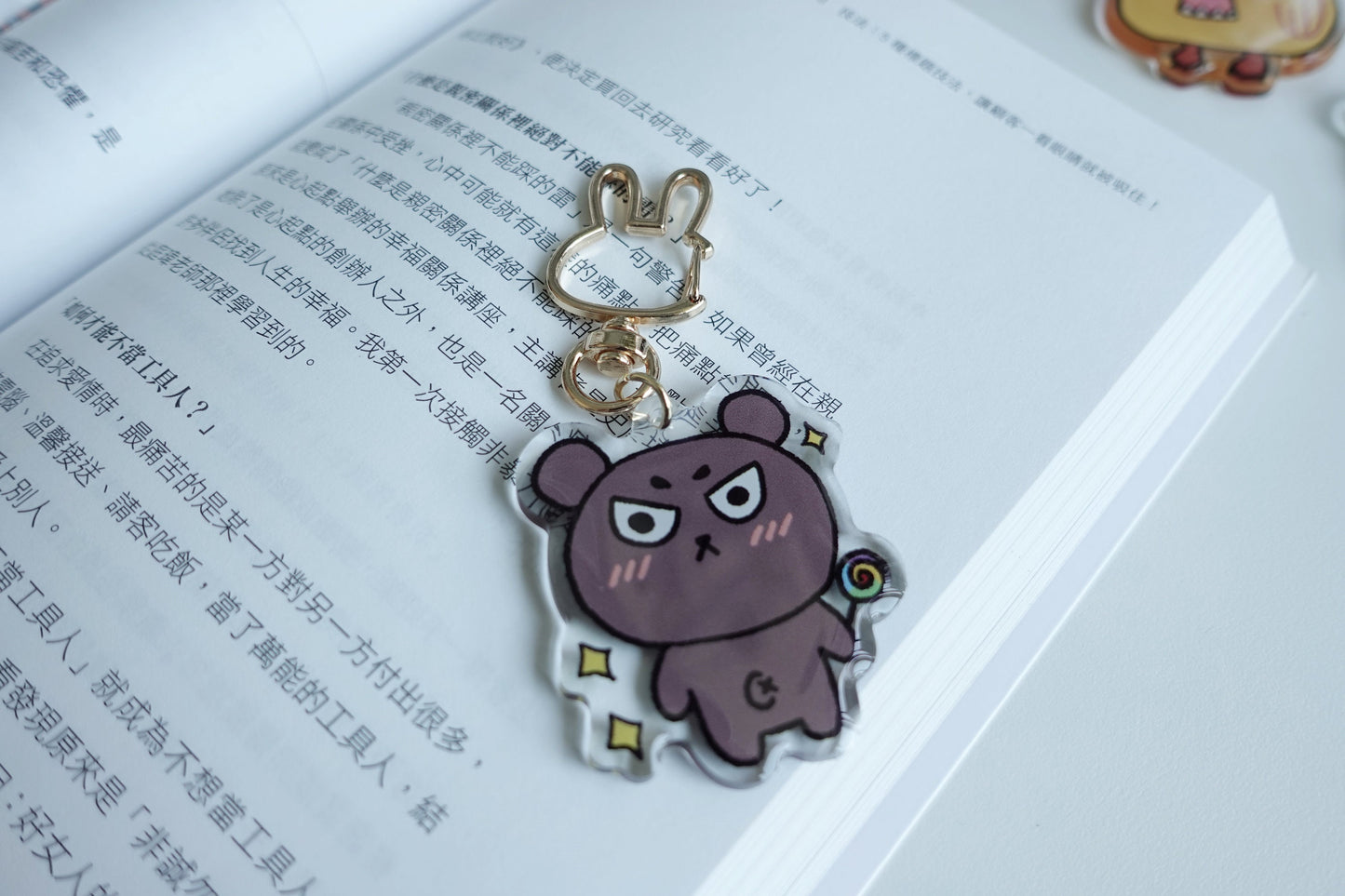 【Keychain鎖匙扣】Homsin 熊西胖胖