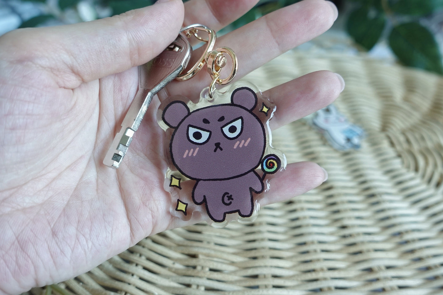 【Keychain鎖匙扣】Homsin 熊西胖胖