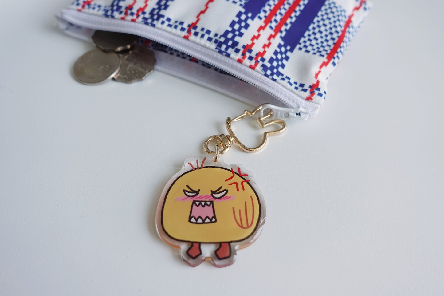 【Keychain鎖匙扣】 Chicduck is salty 怒羞成怨的春丁