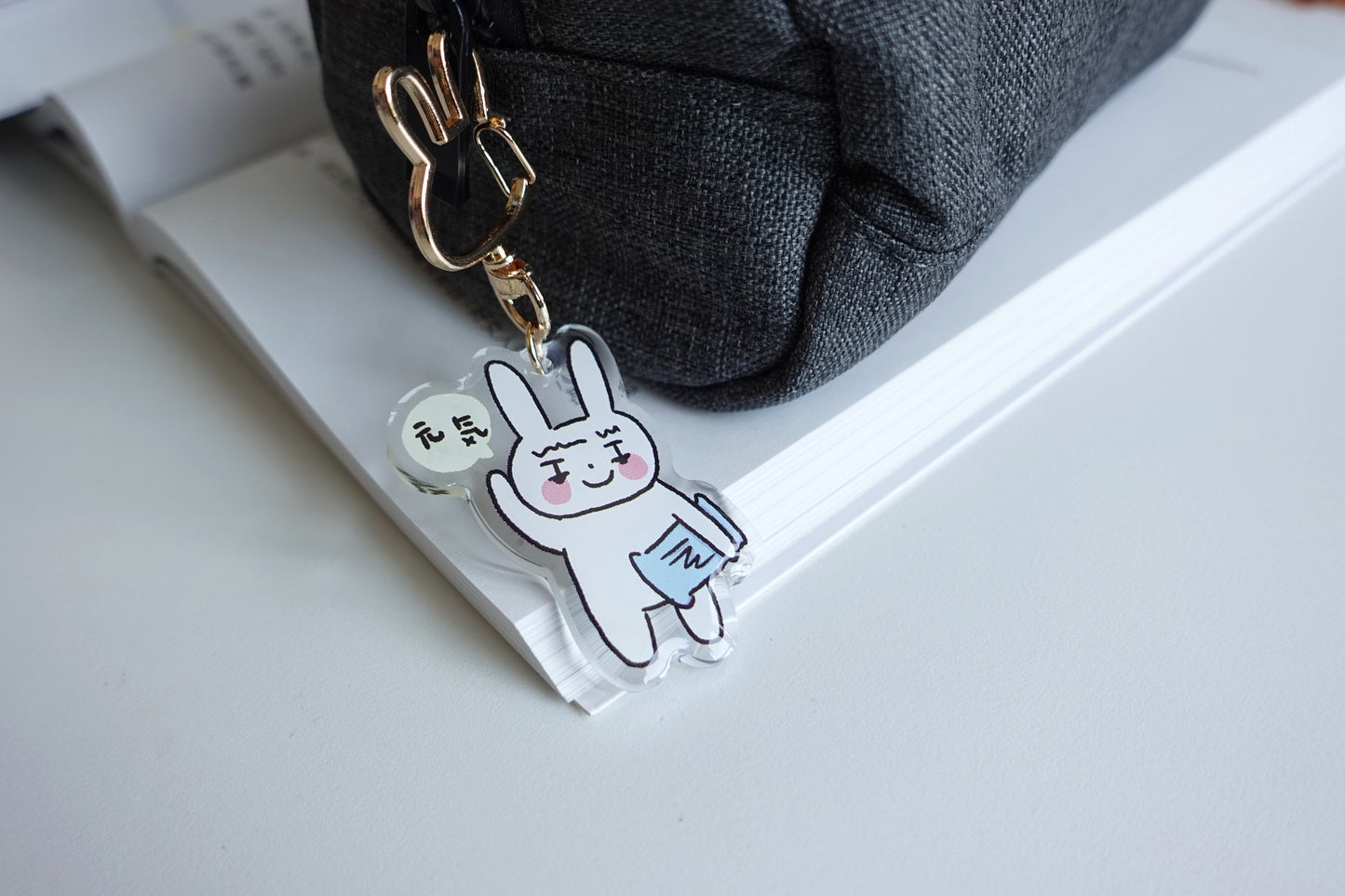 【Keychain鎖匙扣】 bunnies崩妮元気