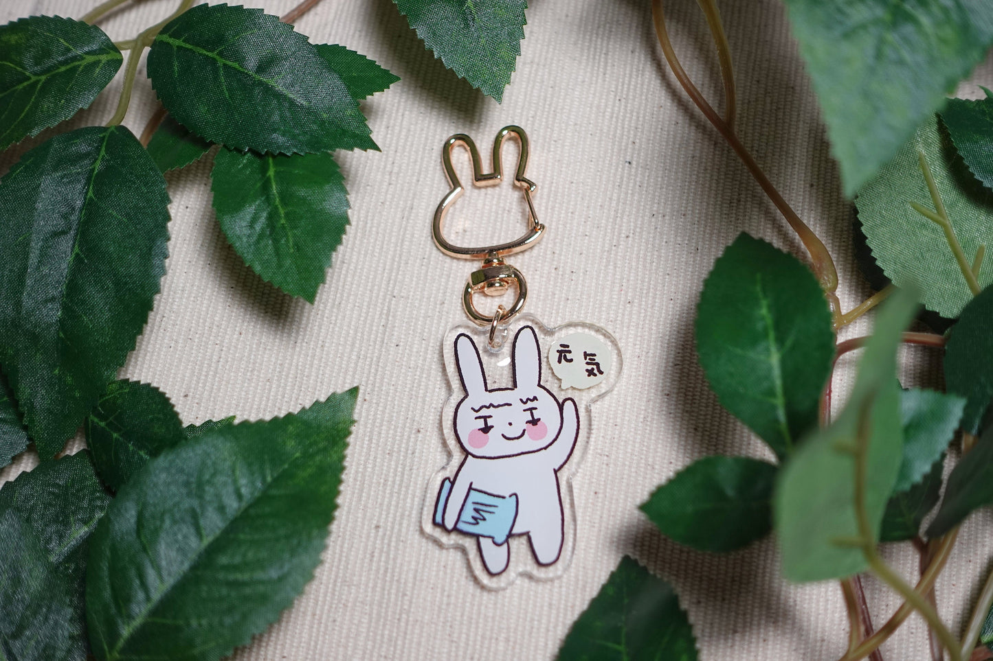 【Keychain鎖匙扣】 bunnies崩妮元気