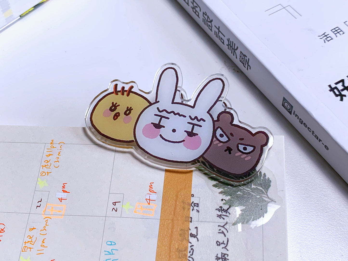 【Paper clip夾仔】 - 3 tiny animal