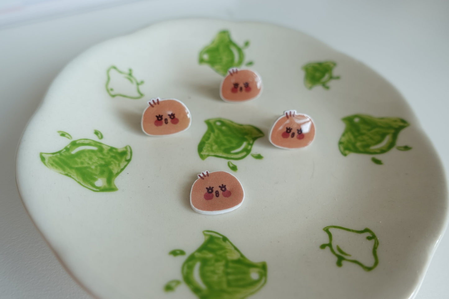 【Shrink plastic earrings手工耳環】 - Chicduck