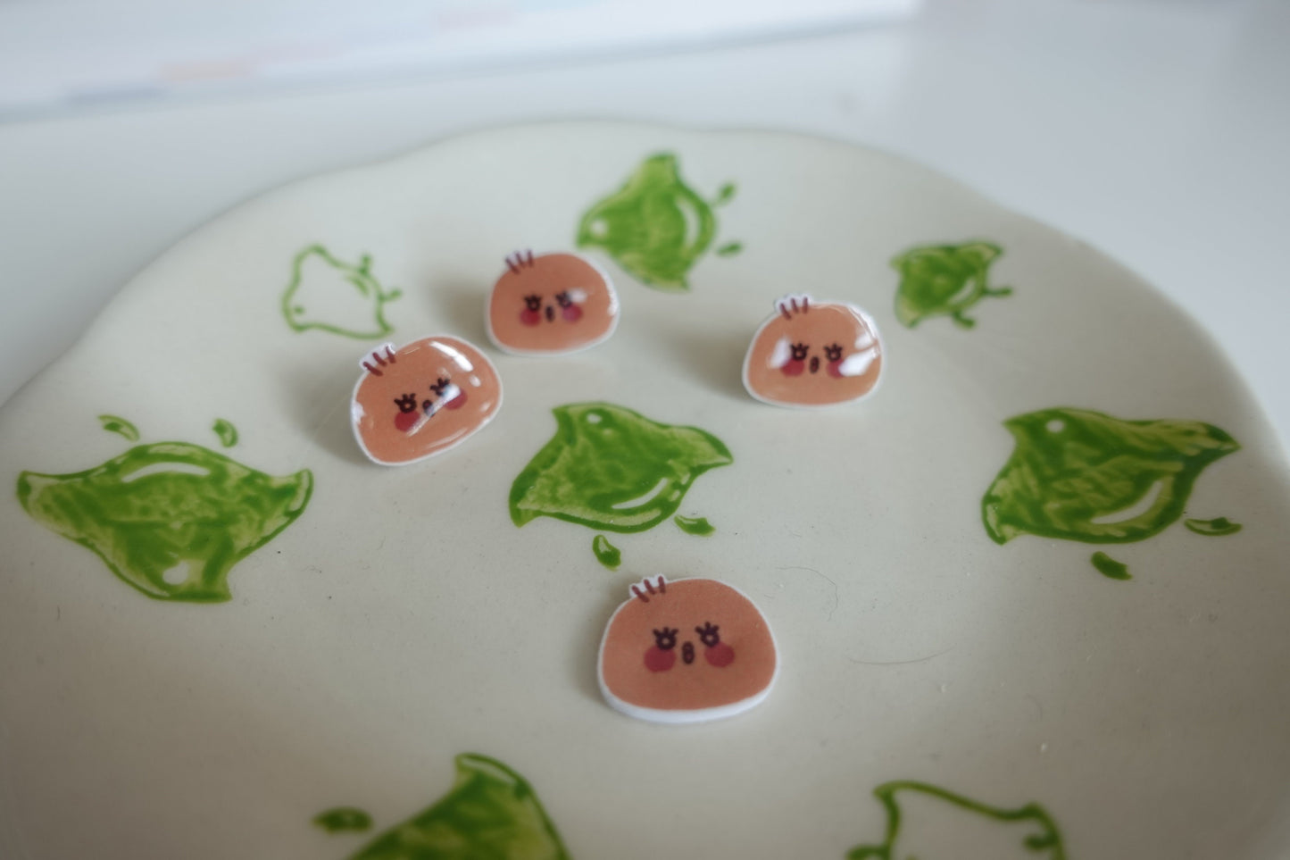 【Shrink plastic earrings手工耳環】 - Chicduck