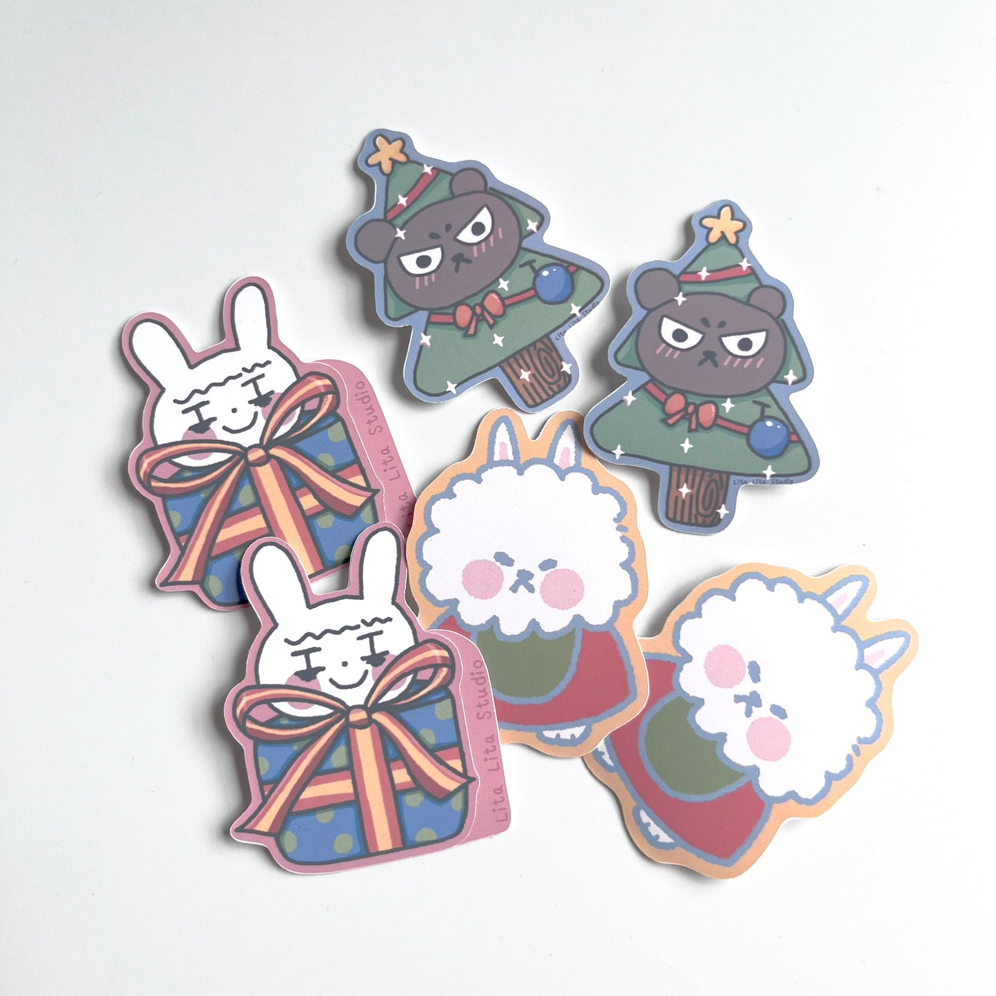 【DIE CUT | Matte sticker】 - Christmas