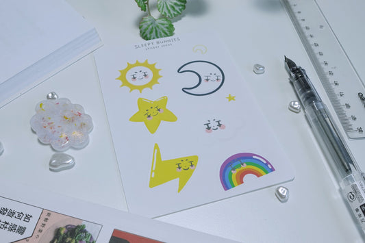 【MATTE | Sticker sheet】 Weather天氣