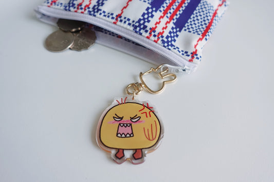 【Keychain鎖匙扣】 Chicduck is salty 怒羞成怨的春丁
